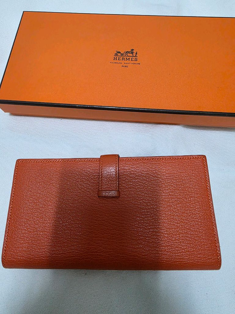 에르메스 베안 장지갑 정품 이미지