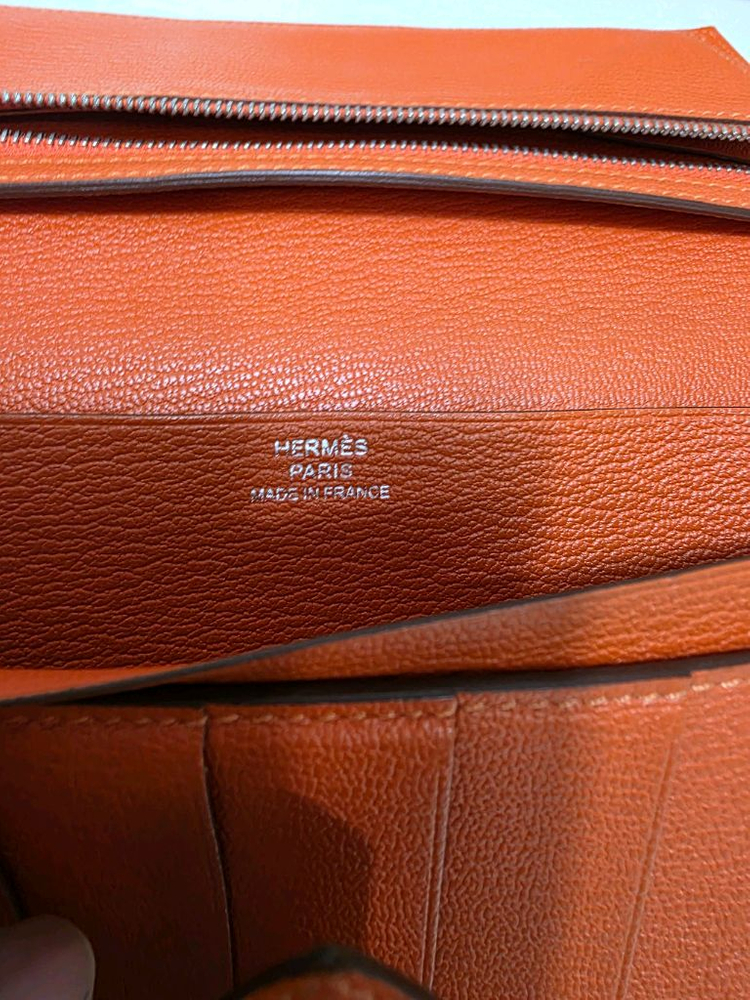 에르메스 베안 장지갑 정품 이미지