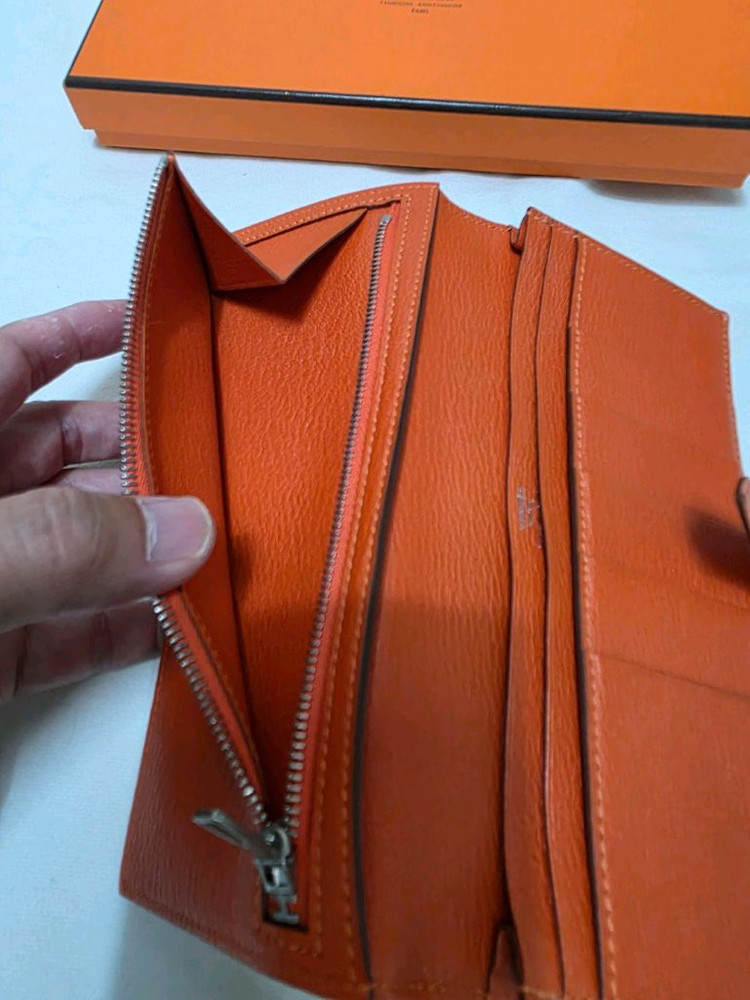 에르메스 베안 장지갑 정품 이미지