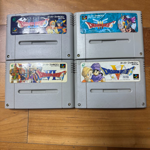 슈퍼패미컴 드래곤퀘스트 1,2/3/4/5 이미지