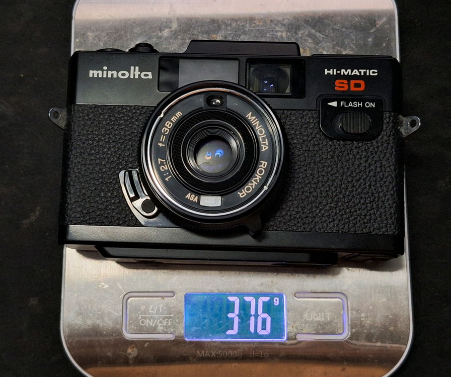 Minolta 미놀타 Hi-Matic SD 하이매틱 필름카메라 빈티지 레트로 로모 앤틱 y2k 필카 감성 인테리어 이미지