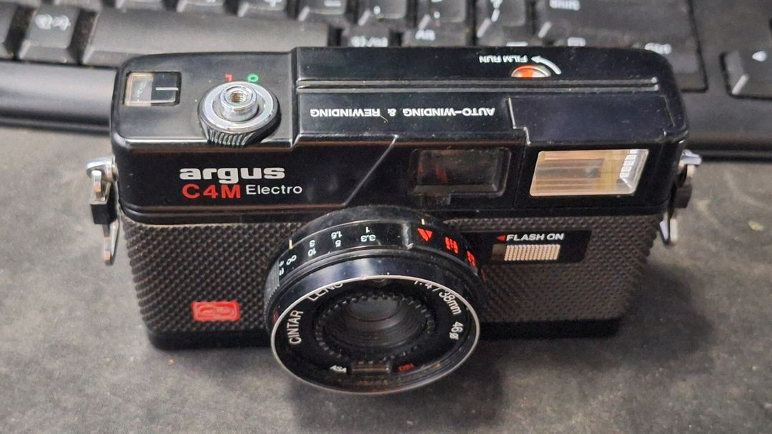 Argus C4M electro 로모 필름카메라 풀오토 필카 감성 빈티지 레트로 로모 앤틱 클래식 y2k 사진 촬영 이미지