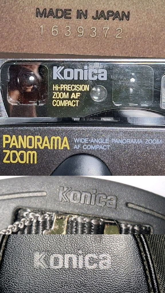코니카 파노라마 줌 28-56 필름카메라 빈티지 레트로 로모 앤틱 y2k 일본 감성 필카 촬영 사진 이미지