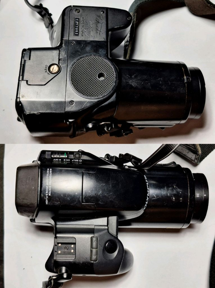 올림푸스 L-1 필름카메라 35-135mm 빈티지 레트로 로모 앤틱 y2k 일본 감성 필카 촬영 사진 이미지