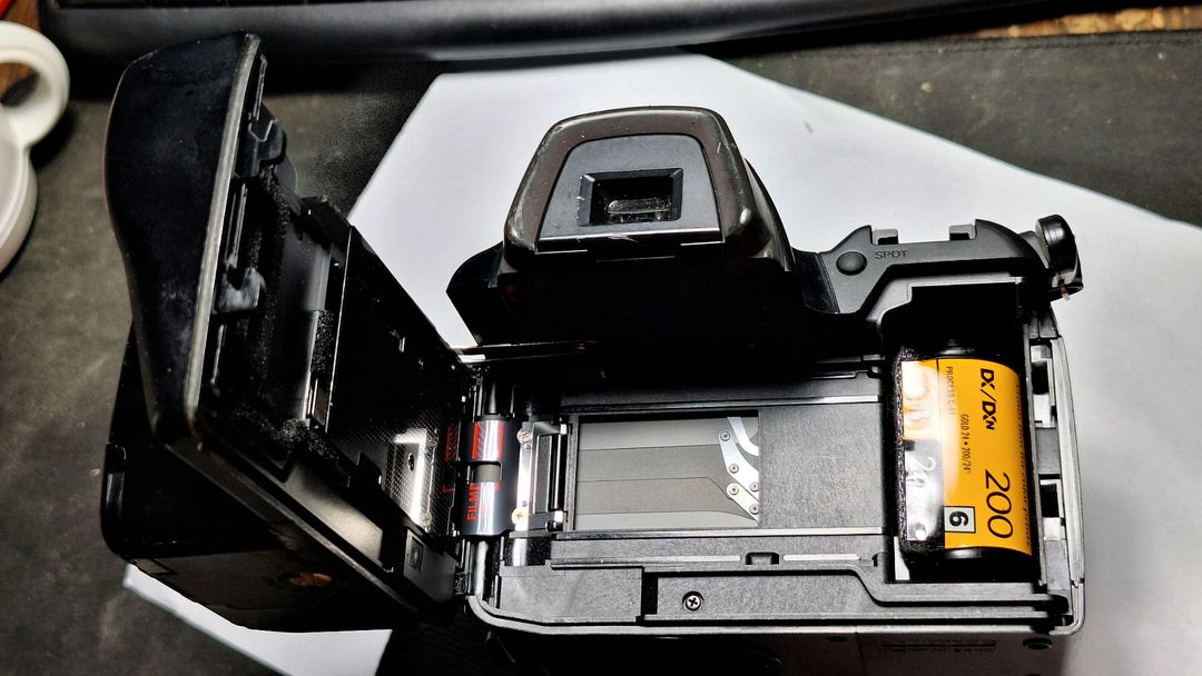 올림푸스 L-1 필름카메라 35-135mm 빈티지 레트로 로모 앤틱 y2k 일본 감성 필카 촬영 사진 이미지