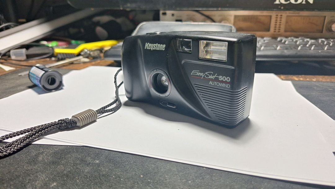 Keystone Easystot500 필름카메라 똑딱이 빈티지 레트로 로모 앤틱 y2k 일본 감성 필카 촬영 사진 이미지