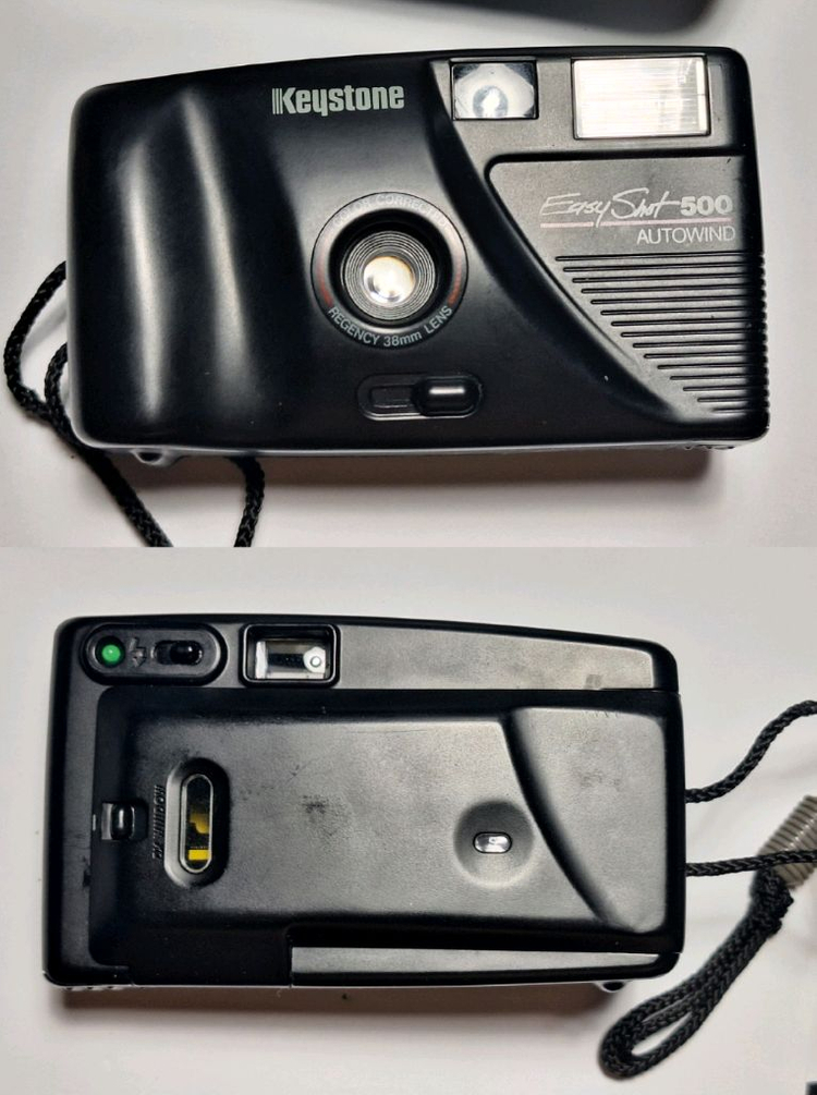 Keystone Easystot500 필름카메라 똑딱이 빈티지 레트로 로모 앤틱 y2k 일본 감성 필카 촬영 사진 이미지