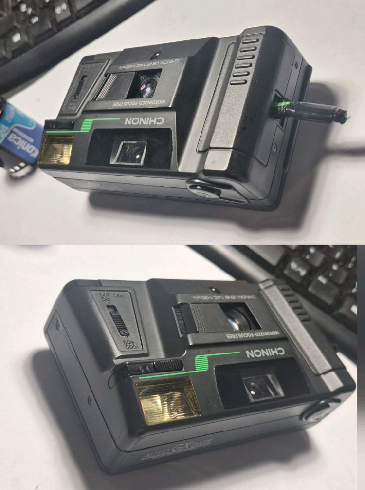 Chinon 치논 Auto GX date 필름카메라/ 빈티지 레트로 로모 앤틱 y2k 일본 감성 필카 촬영 사진 이미지