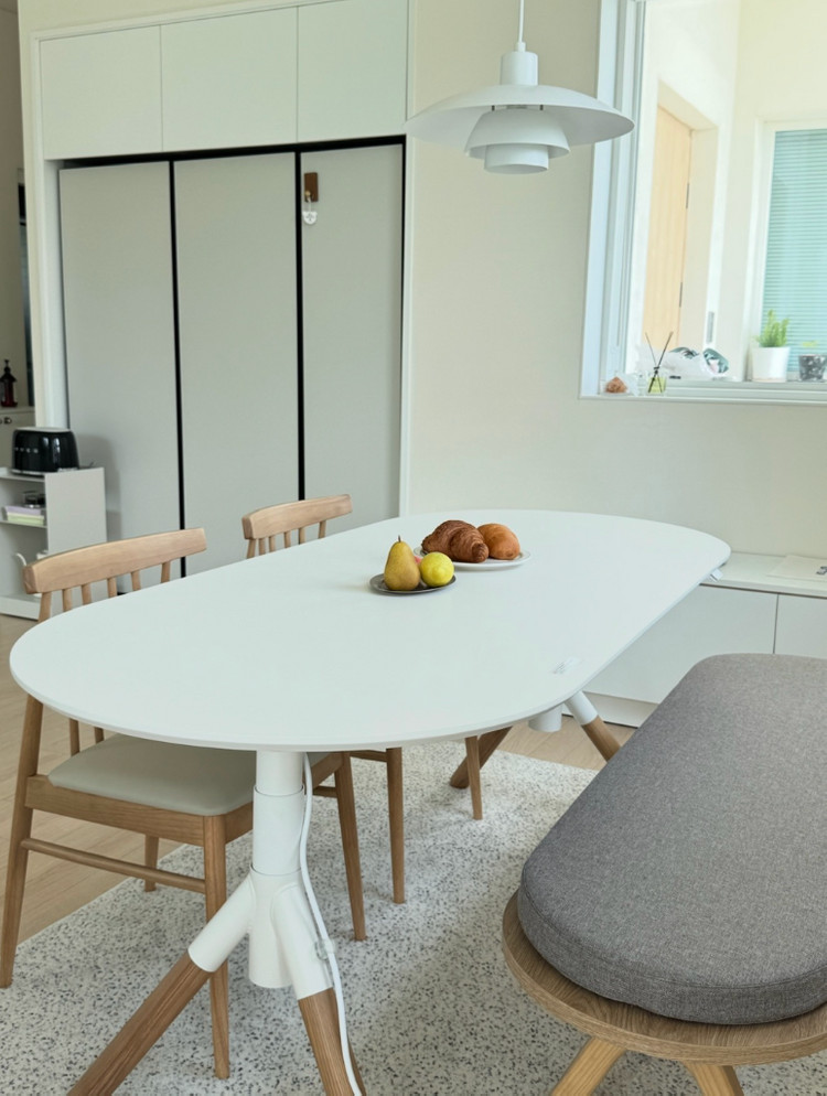 일룸 업모션 테이블 LPM 1800 사이즈 식탁 체어 벤치 세트 이미지