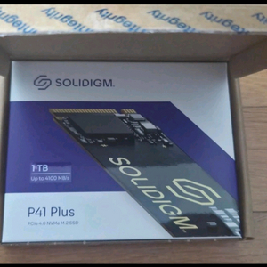 솔리다임 P41 Plus 1TB SSD 미개봉 팝니다 이미지