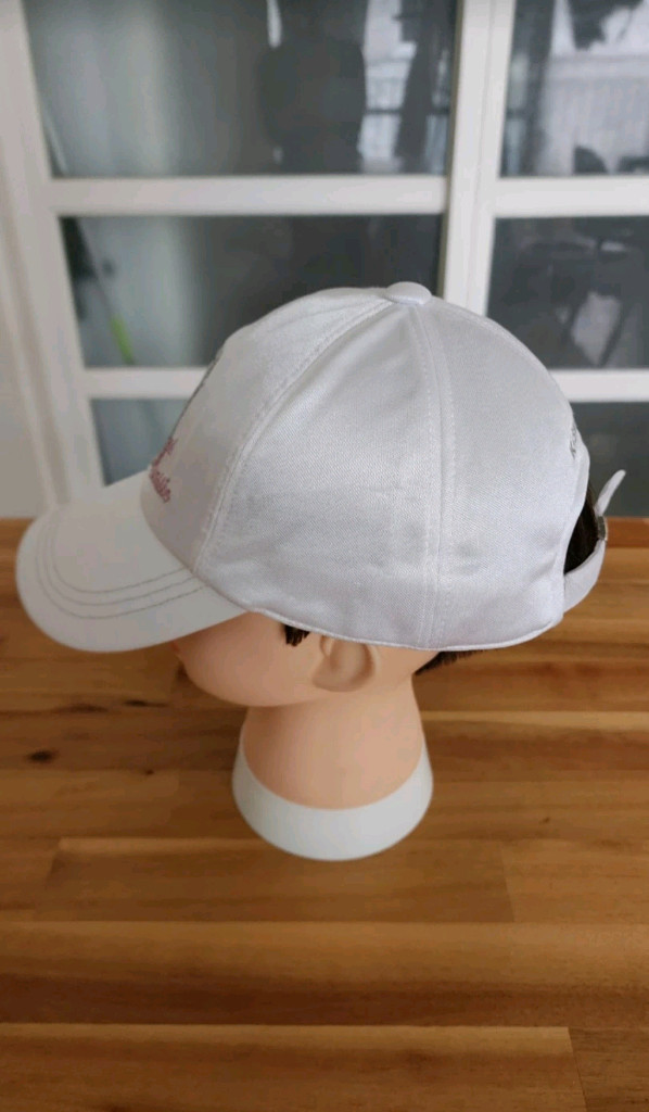 K-SWISS 클래식 볼캡 화이트 모자 이미지