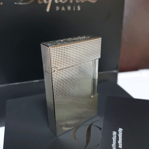 [새상품,백화점판,풀세트] 듀퐁라이터 뉴 라인2 신형 ca16455 팔라듐 백금 쌍불 듀퐁 라이타 이미지