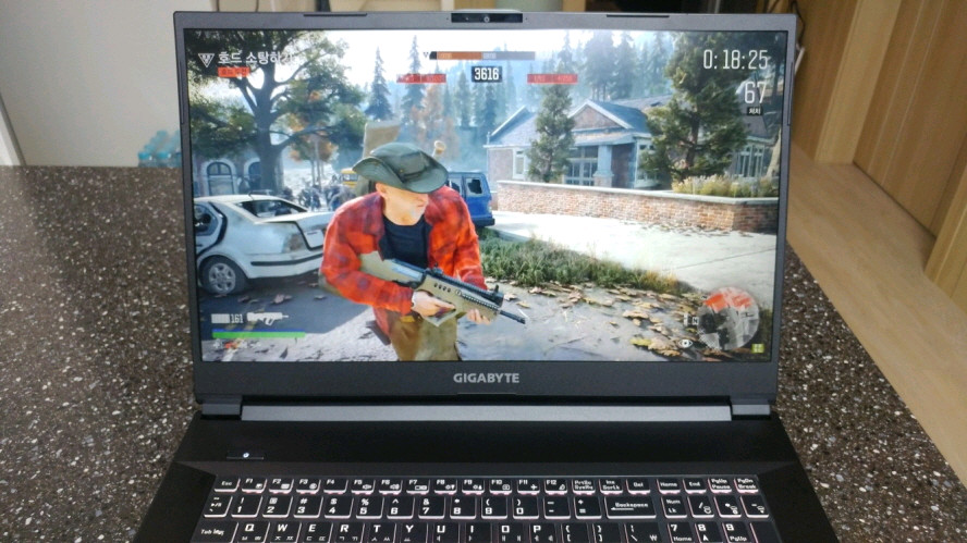 기가바이트 고성능 게이밍 노트북/라이젠9,RTX3070 이미지