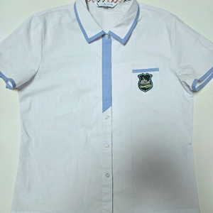 인천포스코고 여자 교복 하복 블라우스 셔츠 95 판매 이미지