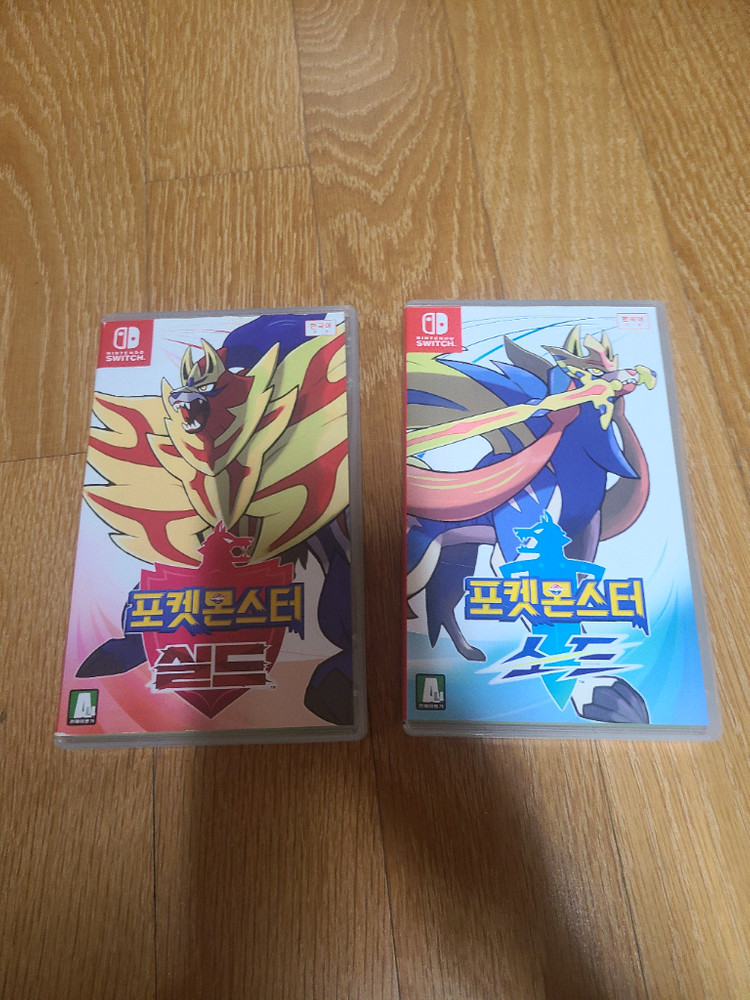 닌텐도 스위치 포켓몬스터 소드/실드 더블팩 이미지