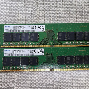 데스크탑용 메모리 램 삼성 DDR4 32GB 2933Y 이미지