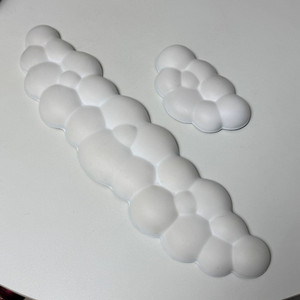 구름 팜레스트 마우스 패드 키보드 손목 받침대 세트 쿠션 보호대 메모리폼 팝니다. 이미지