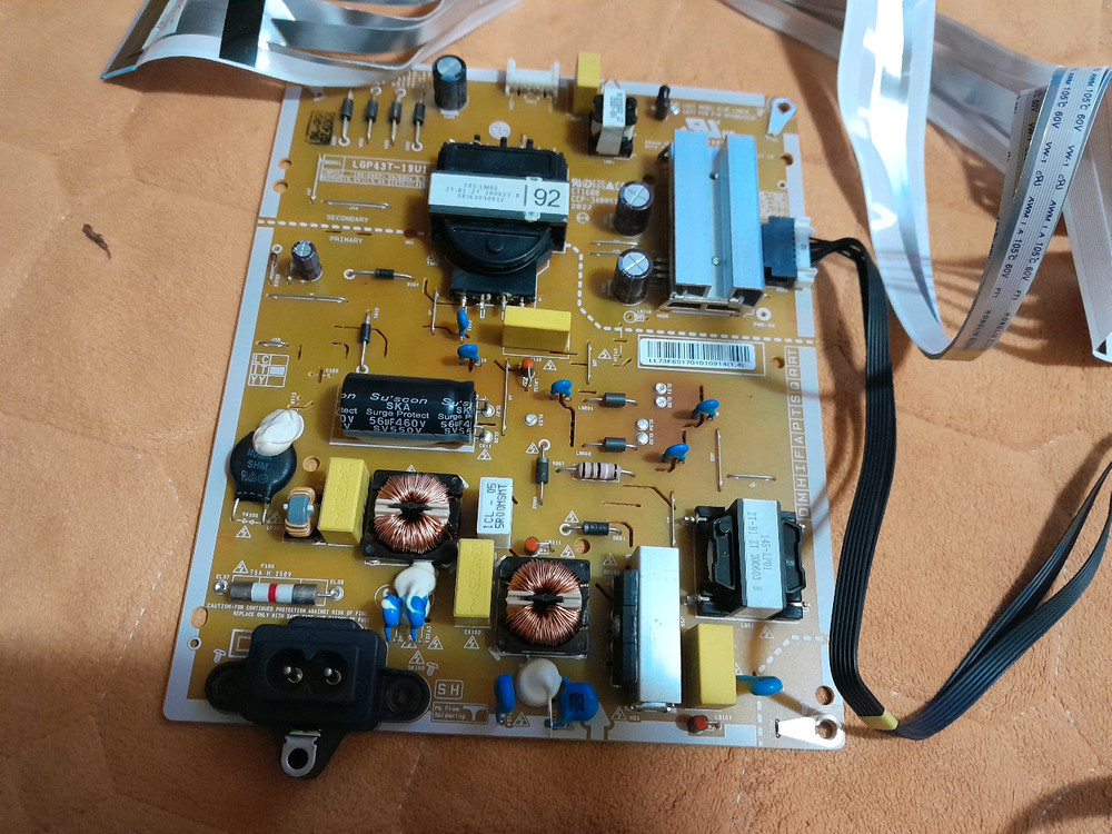 LG 4K UHD 43인치 스마트TV 43UM7800ENA (액파)보드등부품판매 49990원 이미지