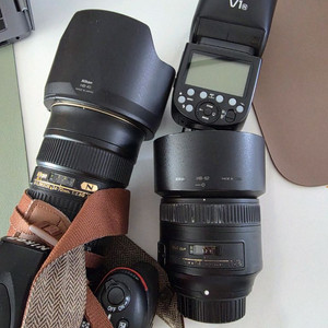 니콘 D750 + 렌즈 2개 +고독스 v1 +서비스 카메라 가방 이미지