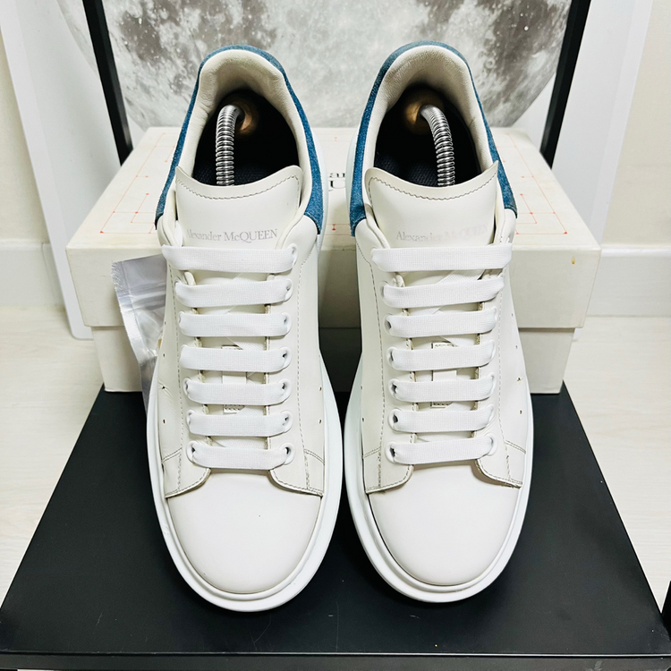 정품 43) 알렉산더 맥퀸 블루탭 오버솔 스니커즈 275~280 이미지