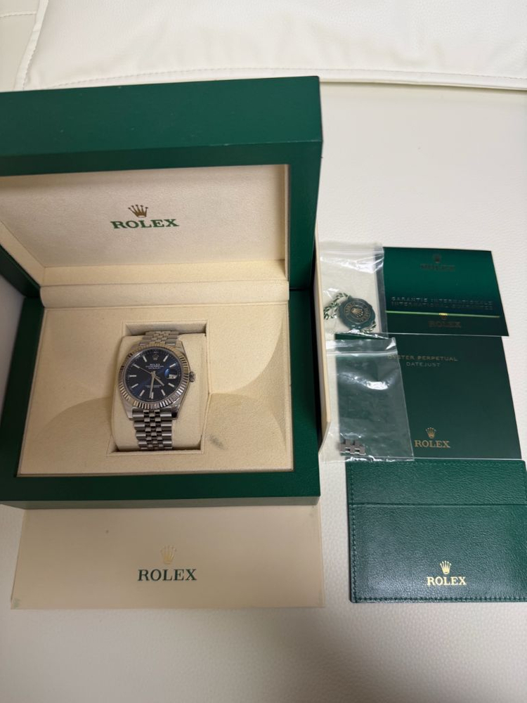 롤렉스 데이트저스트41 청판 이미지