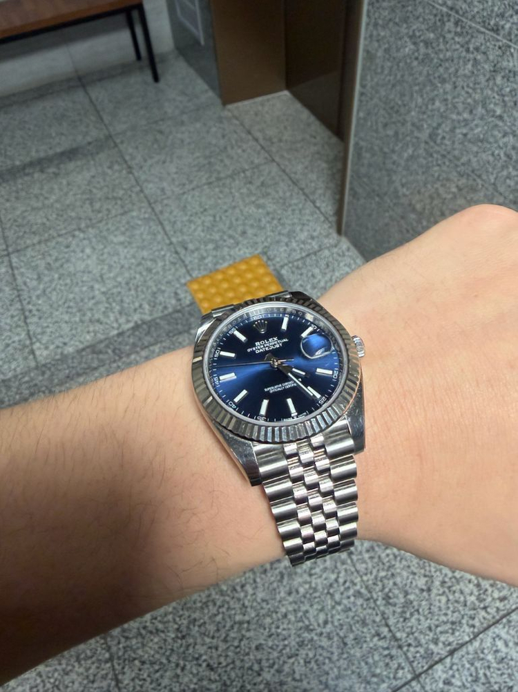 롤렉스 데이트저스트41 청판 이미지