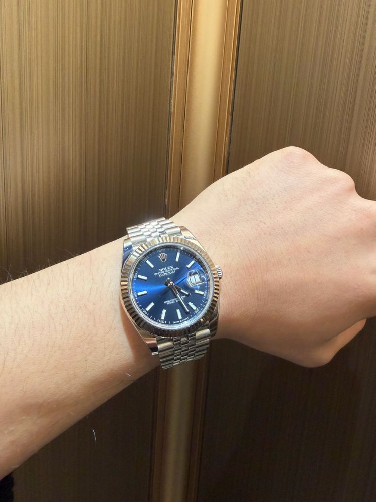 롤렉스 데이트저스트41 청판 이미지