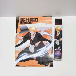 블리치 쿠로사키 이치고 A4 스틱 포스터_피규어프레소 정품_애니 굿즈 지류 공굿 이미지