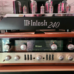 메킨토시 진공관 파워,프리앰프 이미지