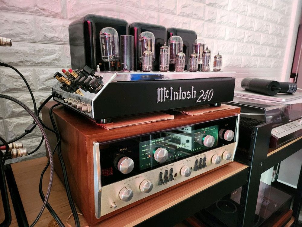 메킨토시 진공관 파워,프리앰프 이미지