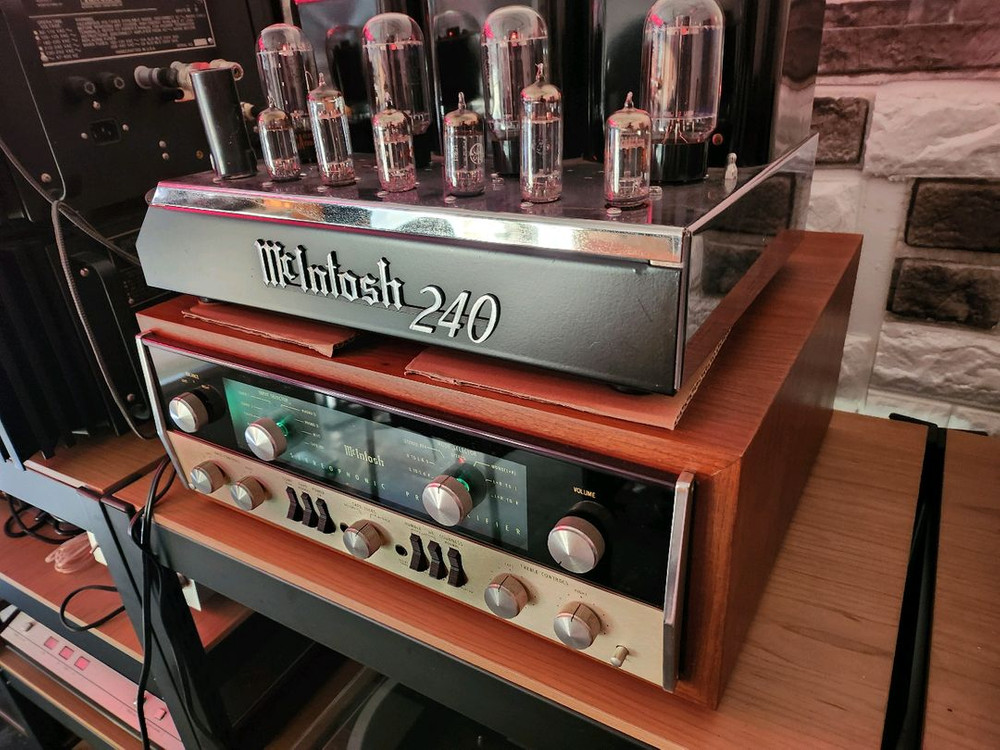 메킨토시 진공관 파워,프리앰프 이미지