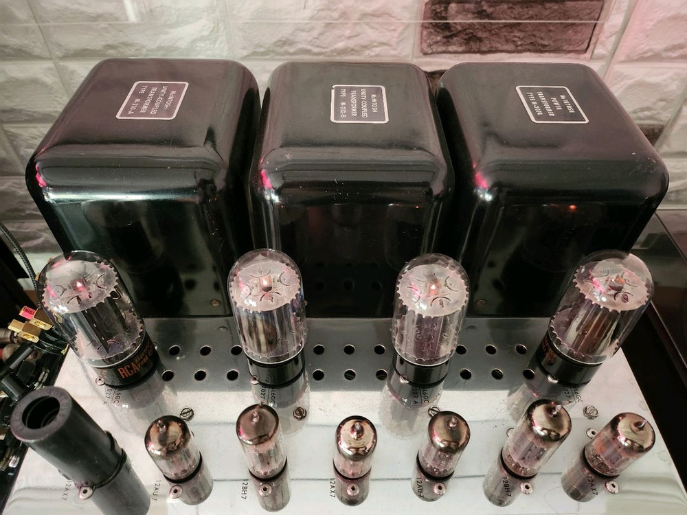 메킨토시 진공관 파워,프리앰프 이미지