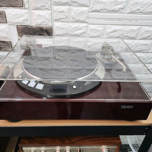 데논 반자동 턴테이블 이미지