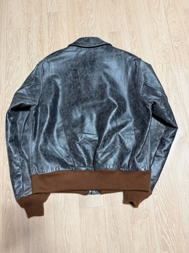 아카펠라클로딩 LOT.411 A-2레더 자켓 A2. 42size 이미지
