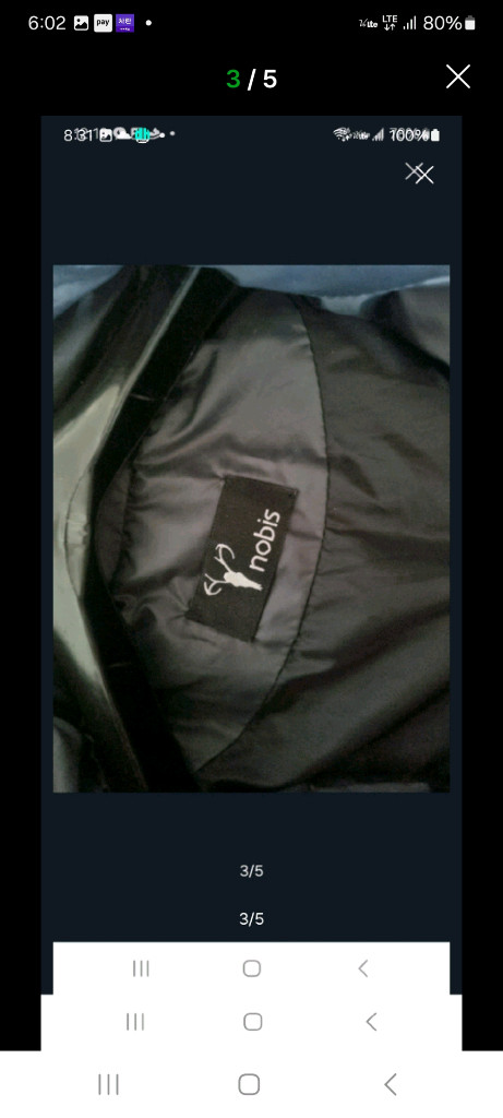 노비스카토패딩 점퍼. L/XL 이미지