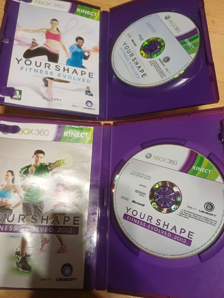 xbox360 키넥트 운동 유어쉐이프 피트니스 이볼브드 시리즈 이미지
