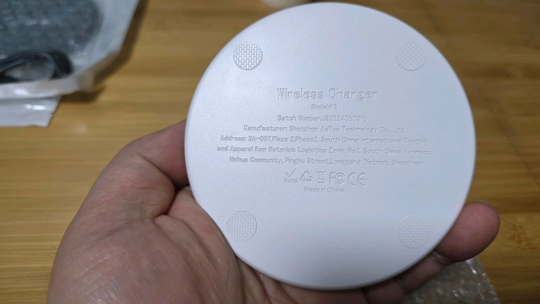 새상품) 핸드폰 무선 고속 충전기 100W 이미지