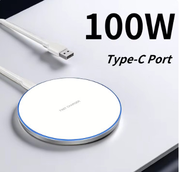 새상품) 핸드폰 무선 고속 충전기 100W 이미지