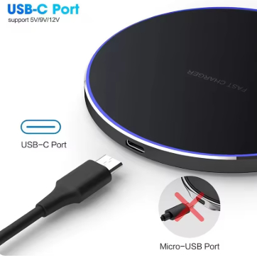 새상품) 핸드폰 무선 고속 충전기 100W 이미지