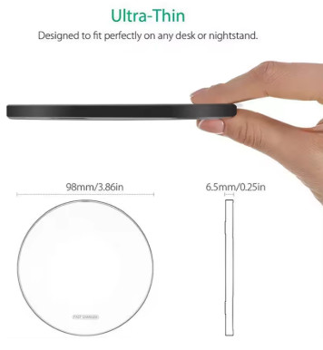 새상품) 핸드폰 무선 고속 충전기 100W 이미지