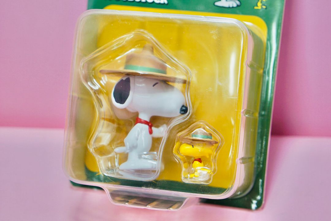 일본 메디콤토이(UDF) 비글스카우트 스누피 우드스탁 피규어 세트 이미지