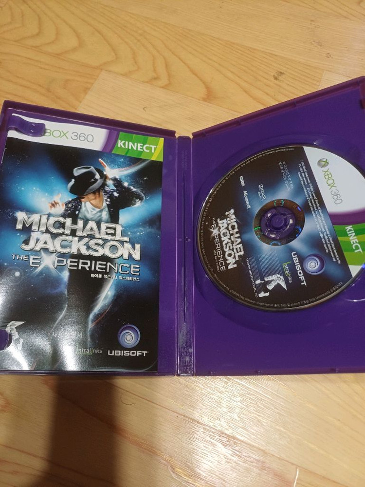 xbox360 키넥트 운동 마이클 잭슨 디 익스피리언스 이미지