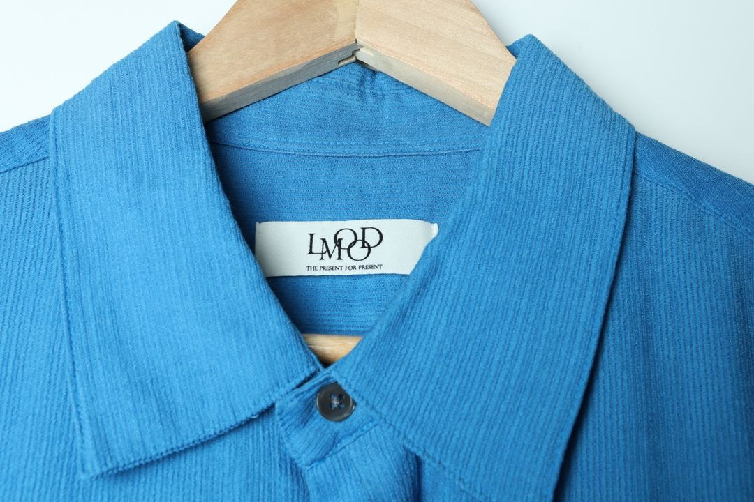 (XL-2XL) 엘무드 반팔 카라 티셔츠 루스 슬리브 이미지