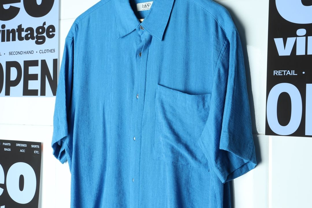 (XL-2XL) 엘무드 반팔 카라 티셔츠 루스 슬리브 이미지