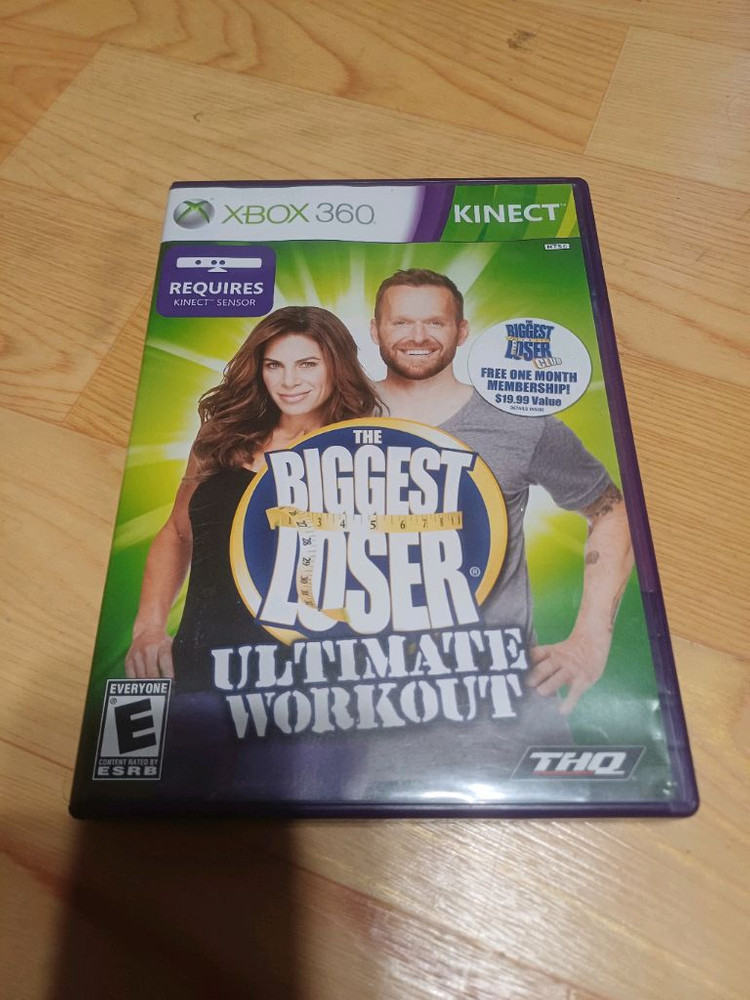 xbox360 키넥트 운동 비거스트 루저 얼티밋 워크아웃 북미판 이미지