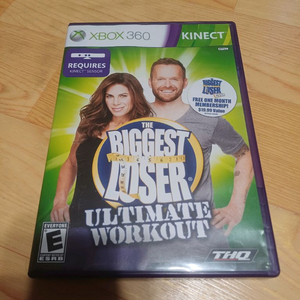 xbox360 키넥트 운동 비거스트 루저 얼티밋 워크아웃 북미판 이미지