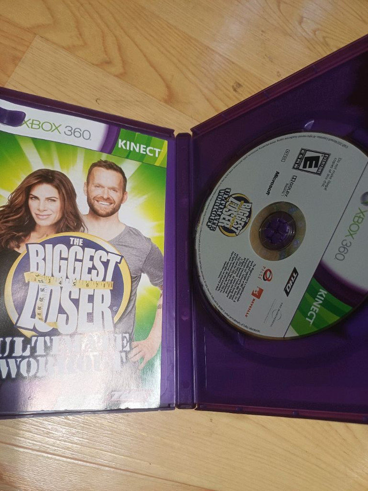 xbox360 키넥트 운동 비거스트 루저 얼티밋 워크아웃 북미판 이미지
