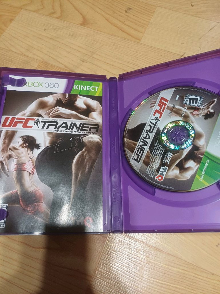 xbox360 키넥트 운동 ufc 퍼스널 트레이너 이미지