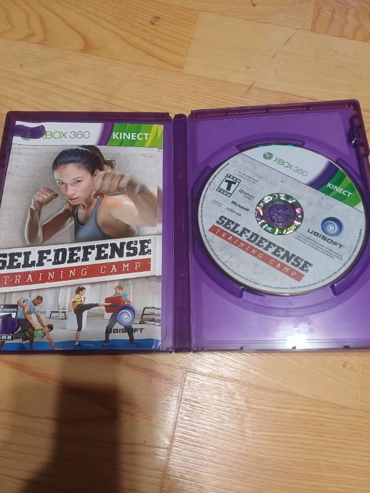 xbox360 키넥트 운동 셀프 디펜스 트레이닝 캠프 이미지