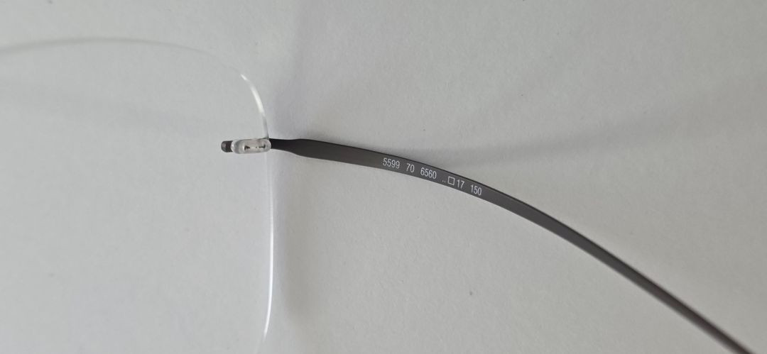 정품 새제품 오스트리아 명품 무테 이재용 안경 실루엣 5599 19 150 6560 색상 이미지